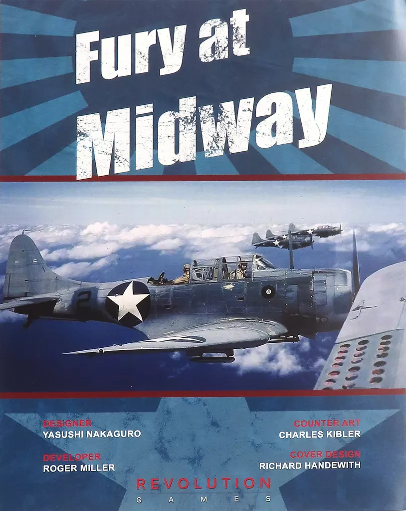 ボードゲーム　[日本語訳無し] フューリー・アット・ミッドウェー (Fury at Midway)