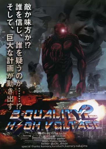 【クトゥルフ】二次創作シナリオ B-Quality2 High Voltage -ビークオリティー2 ハイ・ボルテージ-