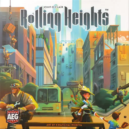 ボードゲーム　[日本語訳無し] ローリング・ハイツ 英語版 (Rolling Heights)