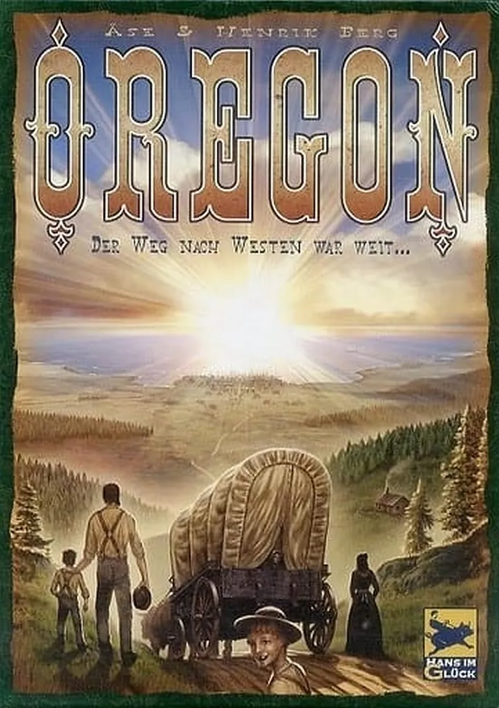 ボードゲーム　[ランクB] オレゴン ドイツ語版 (Oregon) [日本語訳付き]