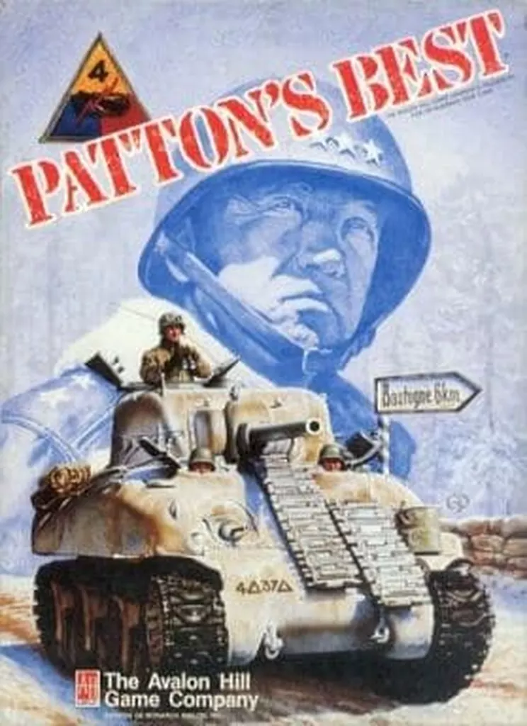 シミュレーションゲーム　[破損品/ユニット切り離し済] パットンズ・ベスト 日本語版 (Patton’s Best)