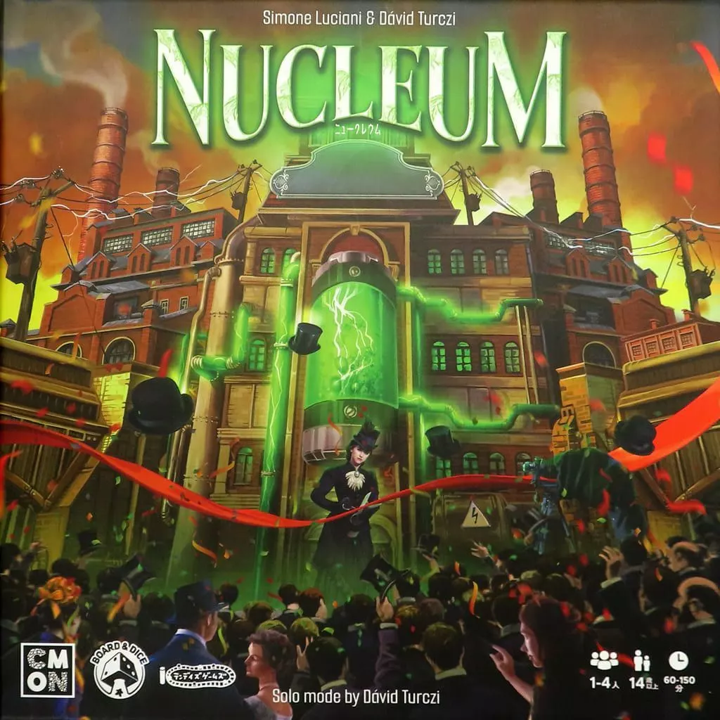 ボードゲーム　[付属品欠品] ニュークレウム 日本語版 (Nucleum)