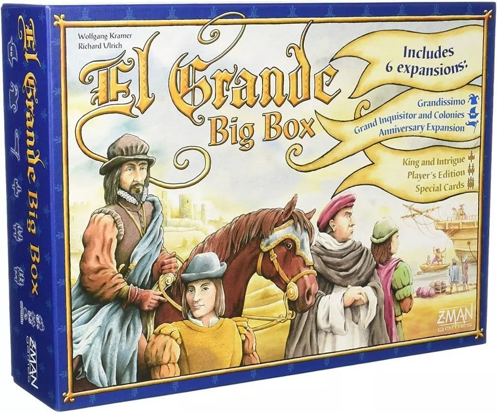 ボードゲーム　エルグランデ ビッグボックス (El Grande Big Box) [日本語訳付き]