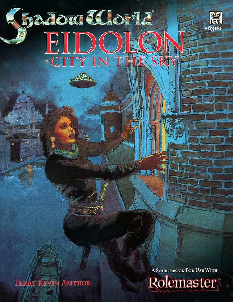 ボードゲーム　Rolemaster 1st、2nd ＆ Classic Editions キャンペーン Eidolon： City in the Sky