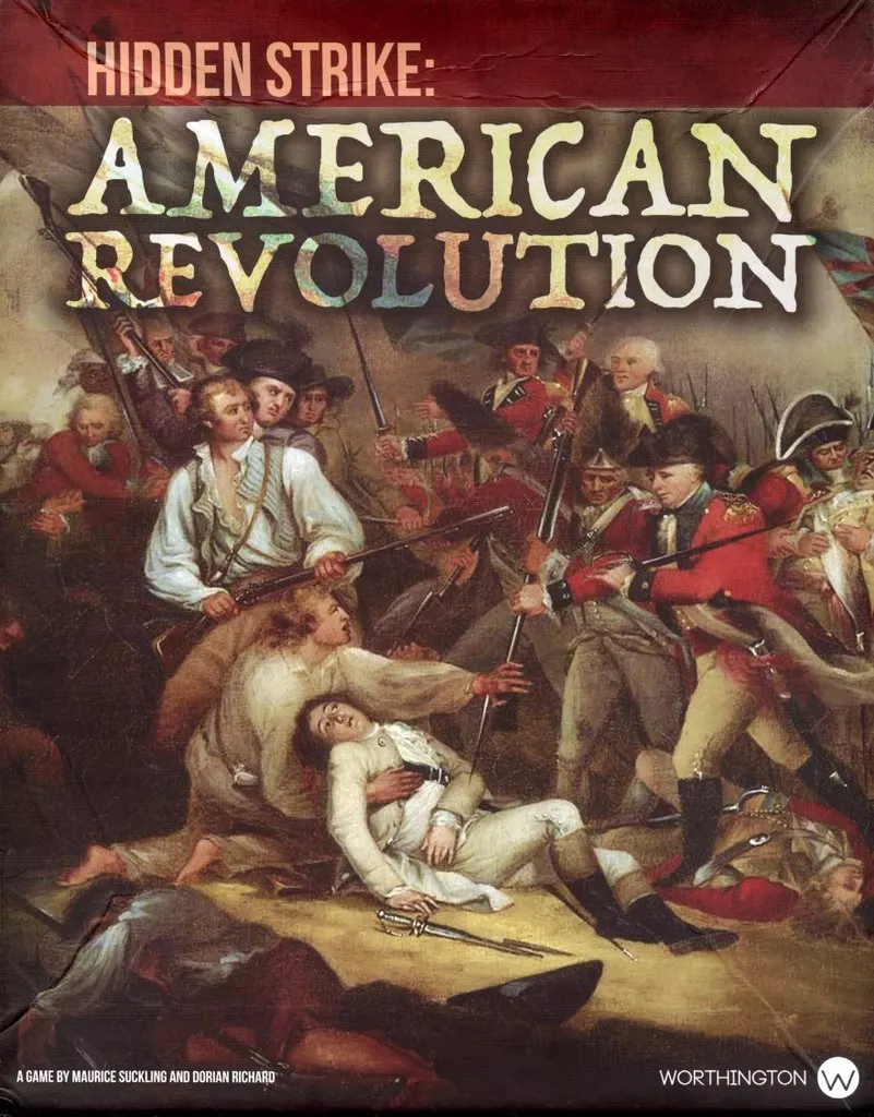 ボードゲーム　ヒドゥン・ストライク： アメリカン・レボリューション 英語版 (Hidden Strike： American Revolution)