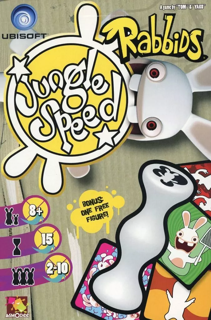 ジャングル・スピード レイヴィング・ラビッズ 英語版 (Jungle Speed: Rabbids)(日本語訳付き)