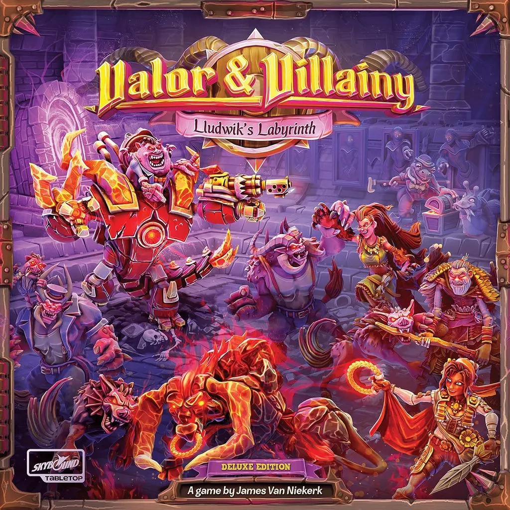 バロー&ヴィラニー:ルドウィクス・ラビリンス デラックス版 英語版 (Valor & Villainy: Lludwik’s Labyrinth - Deluxe Edition)_img