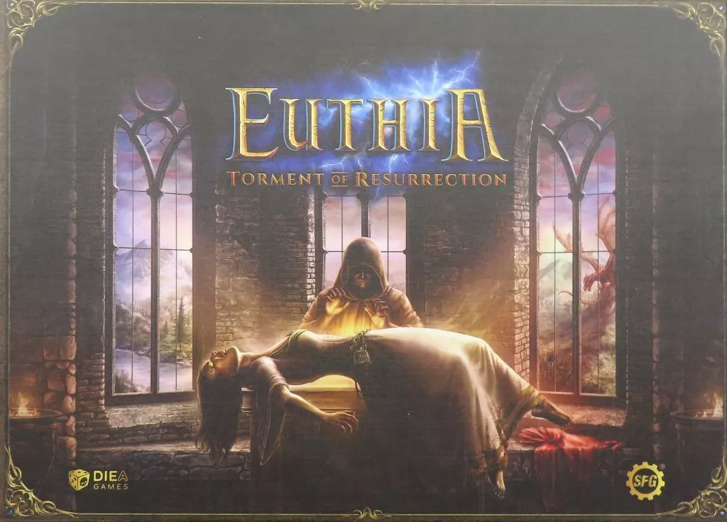 エウティア：復活の苦悩 キックスターター版 英語版 (Euthia： Torment of Resurrection - Kickstarter Edition)(シナリオブック裏表紙破れ)