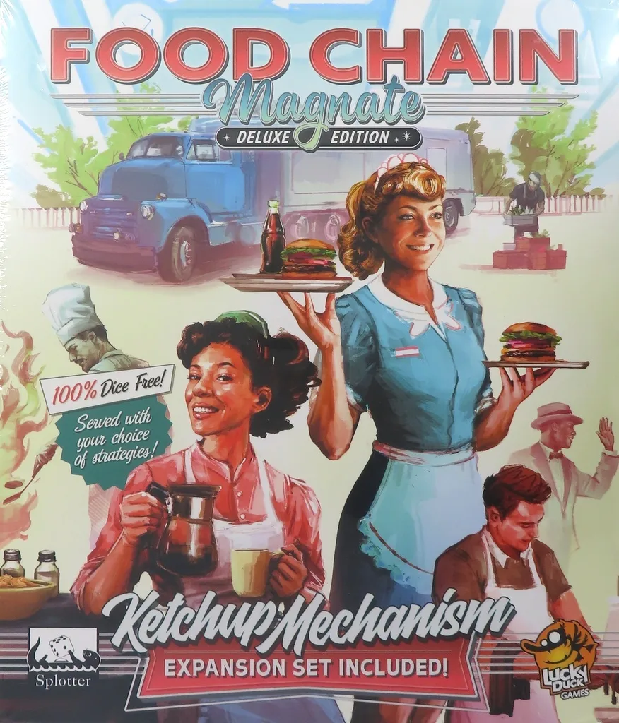 フードチェーンマグネイト デラックスエディション 英語版 (Food Chain Magnate: Deluxe Edition)