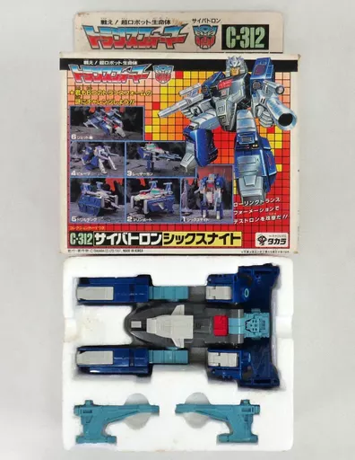 C-312 シックスナイト サイバトロン 当時物 トランスフォーマー　美品 C-312 サイバトロン シックスナイト 1987年製 | green_flour