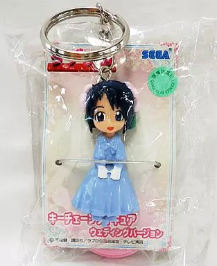 ラブひな キーチェーンフィギュア ウェディングバージョン 前原しのぶ