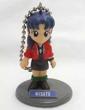葛城ミサト 「新世紀エヴァンゲリオン」 キーチェーンフィギュア