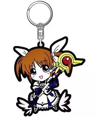 高町なのは バリアジャケットVer ラバーストラップ