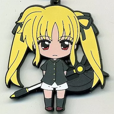 フェイト・テスタロッサ(私服) ねんどろいどぷらす トレーディングラバー ストラップ 「魔法少女リリカルなのは The MOVIE 1st」