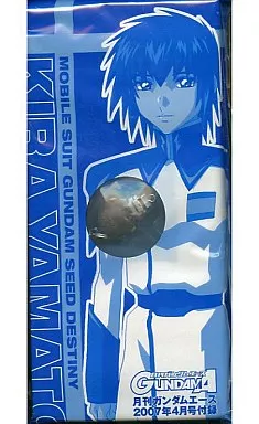 キラ・ヤマト(白服) マスコットフィギュアキーホルダー 「機動戦士ガンダムSEED DESTINY」 月刊ガンダムエース2007年4月号付録