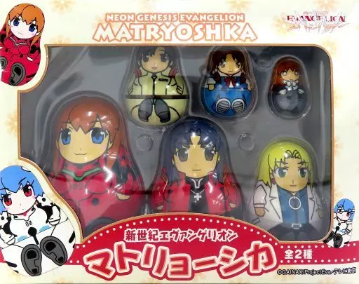 小物(キャラクター)　新世紀エヴァンゲリオン マトリョーシカ 惣流・アスカ・ラングレー