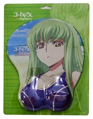 新品　コードギアス　反逆のルルーシュ　CC シーツー　おっぱいマウスパッド　レア 新品 コードギアス 反逆のルルーシュ CC シーツー おっぱいマウス