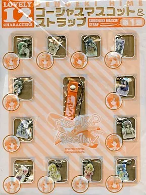 Really? Really! LOVELY12CHARACTERS ゴージャスマスコット＆ストラップ(第1弾) 電撃姫2007年4月号付録