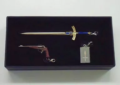 Fate/Zero メタルチャームコレクション LimitedModel エクスカリバー＆トンプソン・コンテンダー