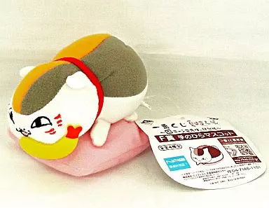 ニャンコ先生(エビフライ/座布団ピンク) 手のひらマスコット 「一番くじ 夏目友人帳～続ニャンコ先生の徒然帳～」 F賞