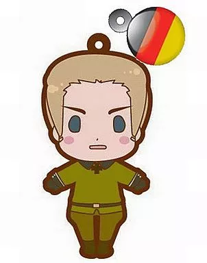 ストラップ(キャラクター)　ヘタリア ラバーストラップコレクション ドイツ
