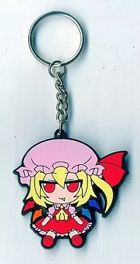 ふもふもふらん。(フランドール・スカーレット) 「東方Project 東方ふもふもラバーキーホルダー」
