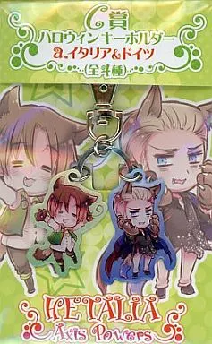 a.イタリア＆ドイツ ハロウィンキーホルダー 「アニくじ ヘタリア Axis Powers 原作版」 C賞