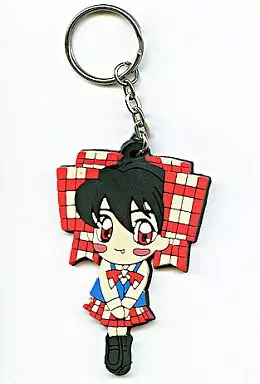 鳴沢唯「同級生・同級生2」ラバータイプキーホルダー(マグネッくる)