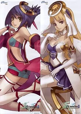 アルトネリコ2 スティックポスター 瑠珈 バージョン ・ クローシェ バージョン ファミ通キャラクターズDVD Vol.4付録