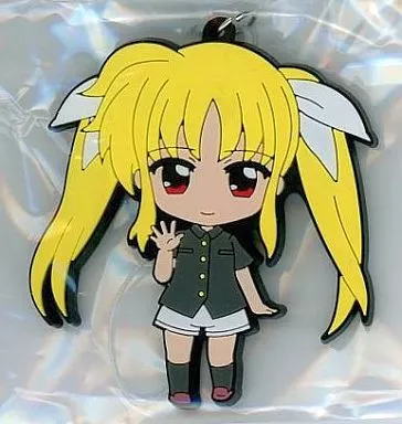 フェイト・テスタロッサ(私服)(シークレット) 魔法少女リリカルなのは The MOVIE 1st SCENE02 ねんどろいどぷらすトレーディングラバーストラップ
