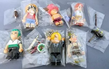 全6種セット「ワンピース」キューブメイト(ボールチェーン付)