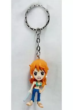 ナミ デフォルメフィギュアキーホルダー ～新世界・麦わらの一味編～ 「ワンピース」