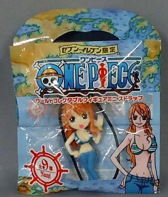 ナミ 「ワンピース ワールドコレクタブルフィギュアミニストラップ(新世界ver.)」 セブンイレブン限定