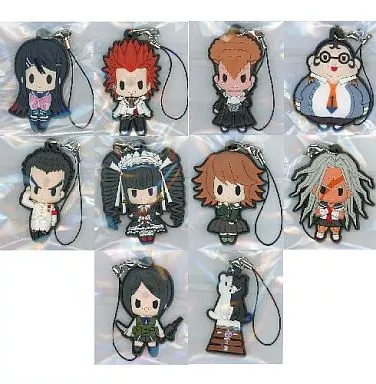 全10種セット ダンガンロンパ ラバーストラップコレクション Vol.2