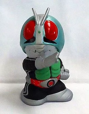 駿河屋 -<中古>仮面ライダー新1号 仮面ライダー ソフビ貯金箱