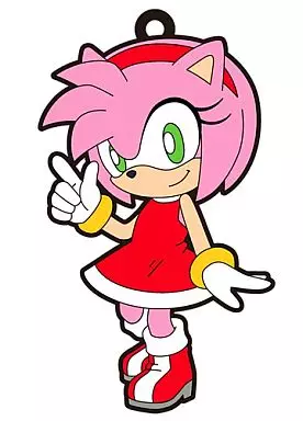 エミー 「ソニック・ザ・ヘッジホッグ」 ぴくりる! SEGA ヒロインコレクション トレーディングストラップ