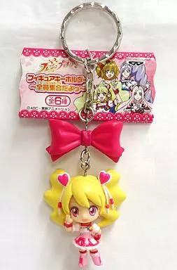 キュアピーチ フィギュアキーホルダー～全員集合だよっ～ 「フレッシュプリキュア!」