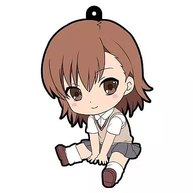 御坂美琴 とある魔術の禁書目録II ぺたん娘 トレーディングラバーストラップ Vol.2