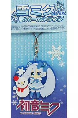雪ミク2012 ラバーストラップ