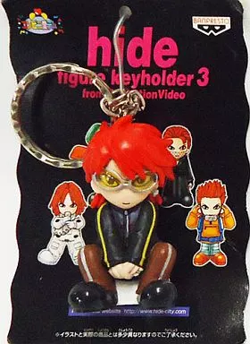 hide(サングラス) フィギュアキーホルダー3 「X JAPAN」