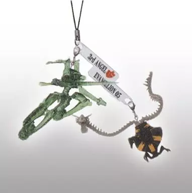 第3の使徒＆エヴァンゲリオン仮設5号機 ツインフィギュアストラップ 「一番くじ ヱヴァンゲリヲン新劇場版 サードインパクト」 G賞