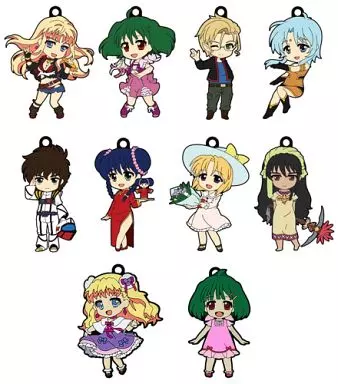 全10種セット 「マクロス30周年記念 マクロス・シリーズ トレーディングストラップ 2nd」