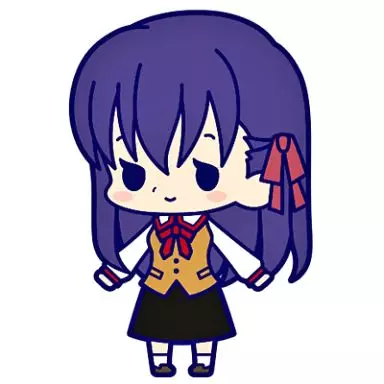 間桐桜 「ラバーストラップコレクション Fate/stay night chapter1」