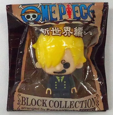 サンジ キャラクターブロックコレクション 新世界編(ストラップ) 「ワンピース×パンソンワークス」 サントリーなっちゃんオンパックキャンペーン品