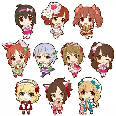 全10種セット 「アイドルマスター シンデレラガールズ ラバーストラップ キュート」