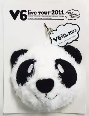 V6 マスコットミラーストラップ 「V6 live tour 2011 Sexy.Honey.Bunny!」