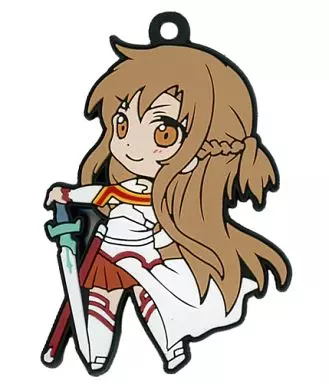 アスナ KoB装備Ver. トイズワークスコレクション にいてんごむっ! ラバーストラップ ｢ソードアート・オンライン｣ 電撃G’s magazine 2012年12月号付録