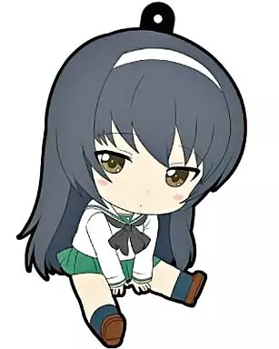 冷泉麻子 「ガールズ＆パンツァー ぺたん娘 トレーディングラバーストラップ」