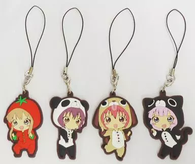 [単品]ごらく部ぱじゃまラバーストラップセット 「ゆるゆり」 C81グッズ