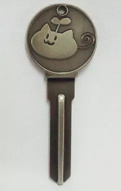 [単品]有葉猫 スペアキー型キーホルダー 「C78 あかべぇそふとつぅ グッズセットA」